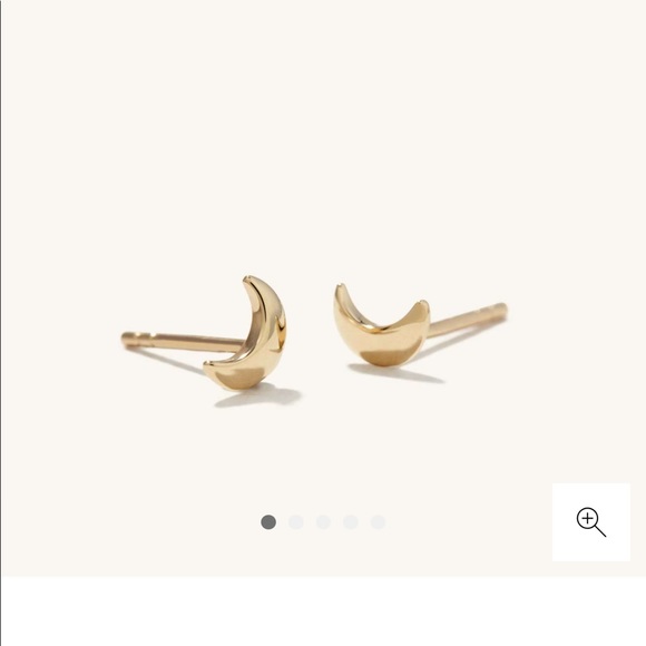 Mejuri Jewelry - Studs Mejuri en forme de lune